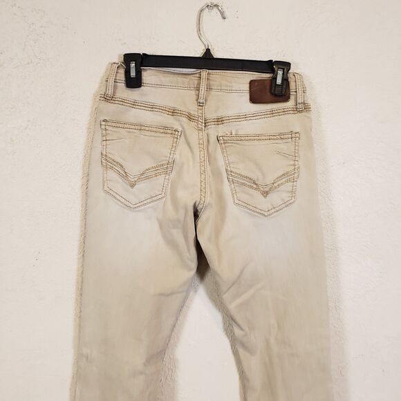 BKE Jeans Men 29 Jake Straight Leg Medium Wash Blue Denim Buckle Western Work - Picture 7 of 10